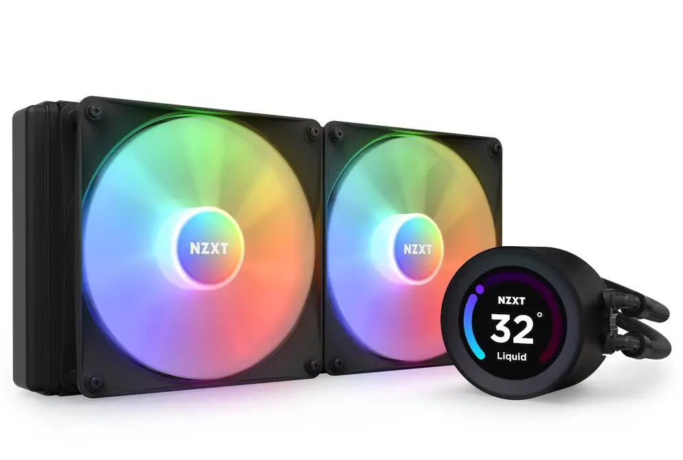 Chłodzenie NZXT Kraken Elite 280 RGB LCD Czarny