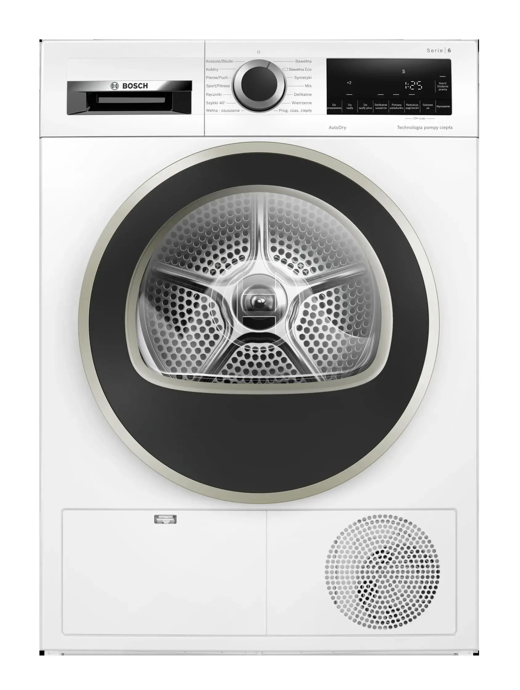 Suszarka Bosch Serie 6 WQG2410EPL 61,3cm 9kg