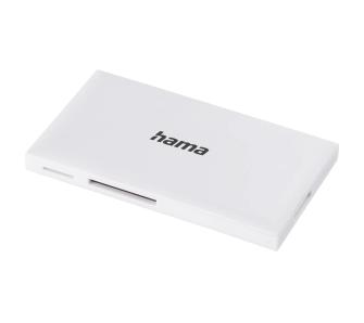 Czytnik kart Hama Multi USB 3.0 SD/mSD/CF/MS (biały)