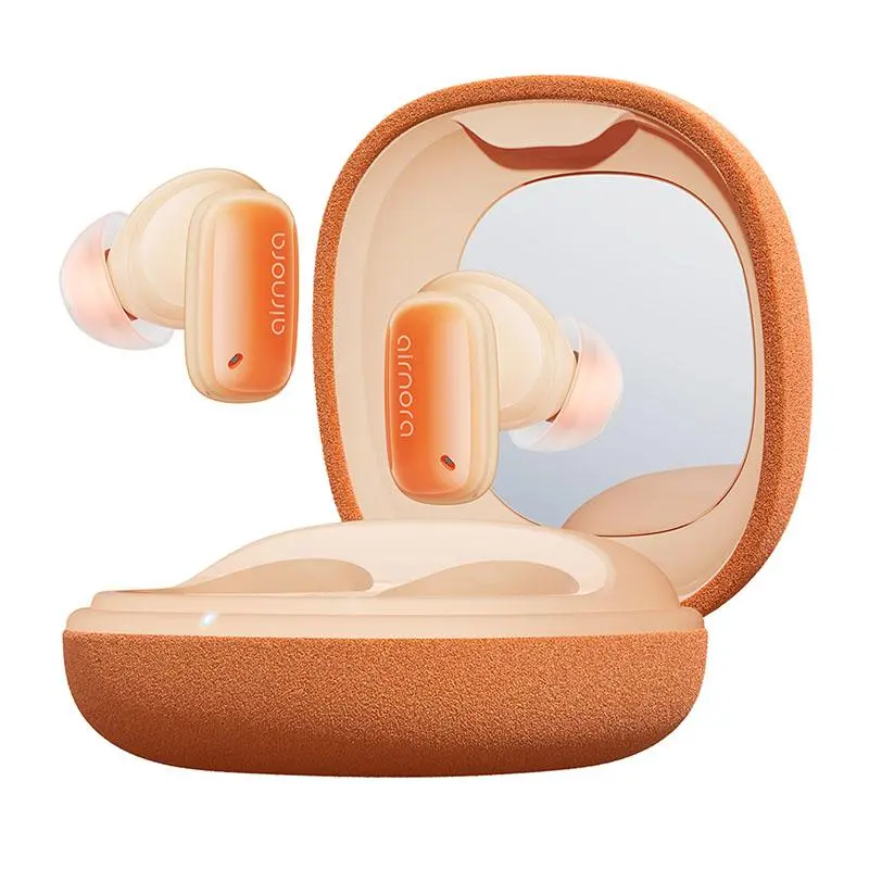 Baseus AirNora 2 Dokanałowe Bluetooth 5.3 Pomarańczowy