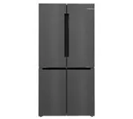 Bosch Serie 4 KFN96AXEA Pełny No Frost 183cm Szuflada z kontrolą wilgotności Zdalne sterowanie Ciemna Stal Nierdzewna