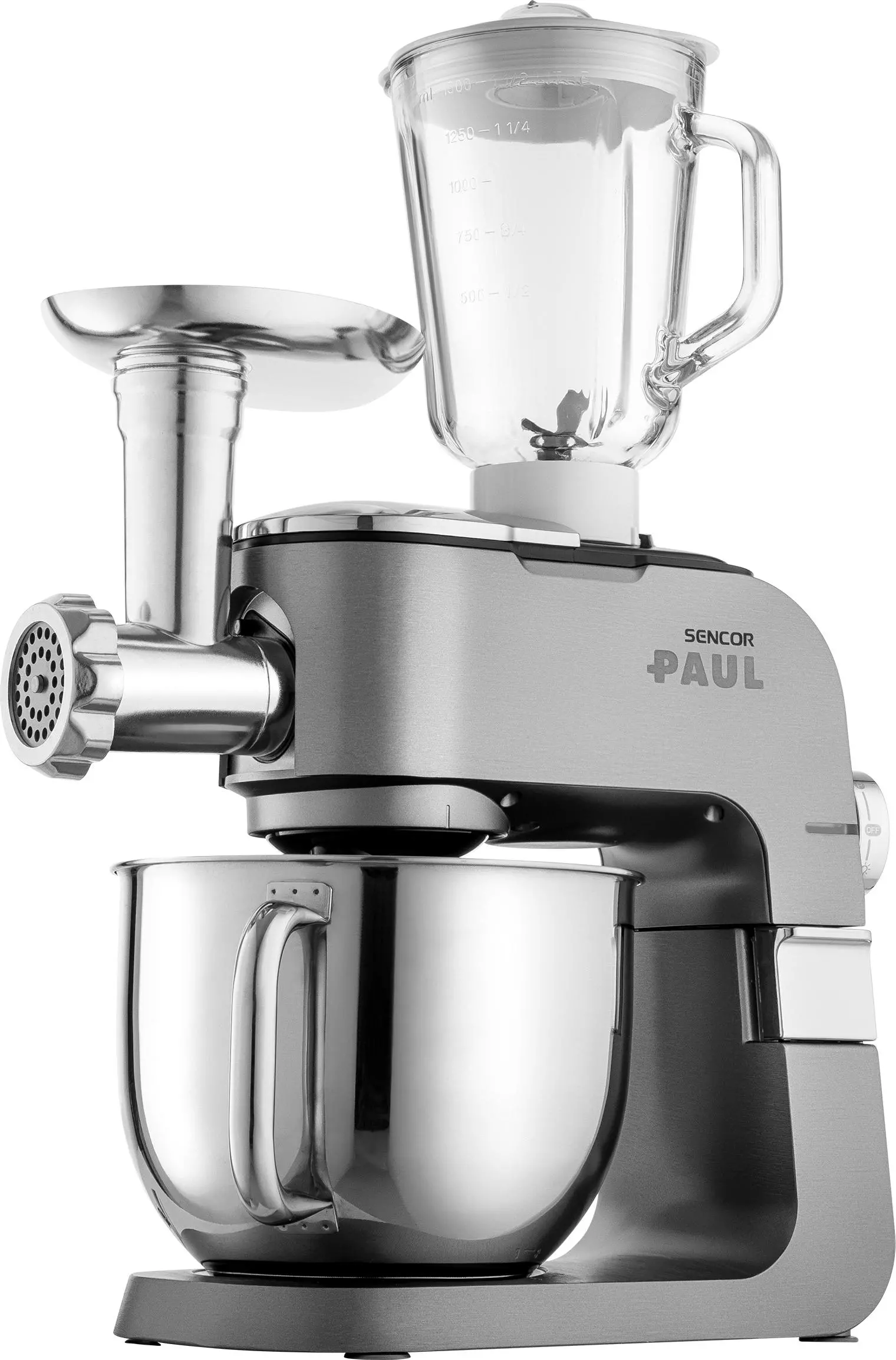 Robot planetarny Sencor STM 7910 1500W Maszynka do mielenia Szatkownica Minirozdrabniacz Blender kielichowy