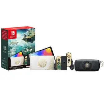Konsola Nintendo Switch OLED Zelda Edition + Etui Carrying Case