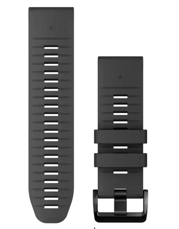 Pasek Garmin QuickFit 26 silikon Grafitowy