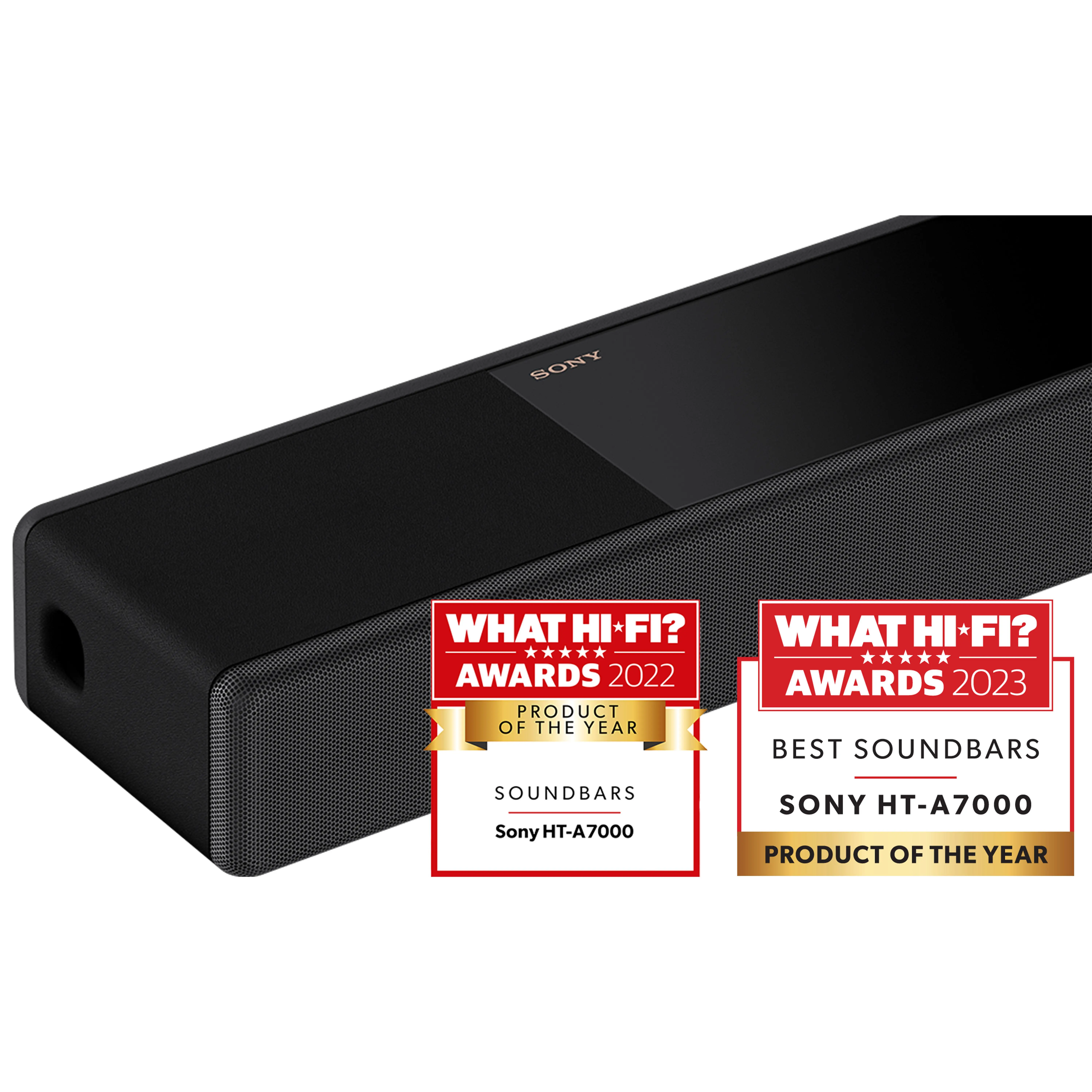 Soundbar Sony HT-A7000 7.1.2 Wi-Fi Bluetooth AirPlay Chromecast Dolby Atmos DTS X + głośniki SA-RS3S