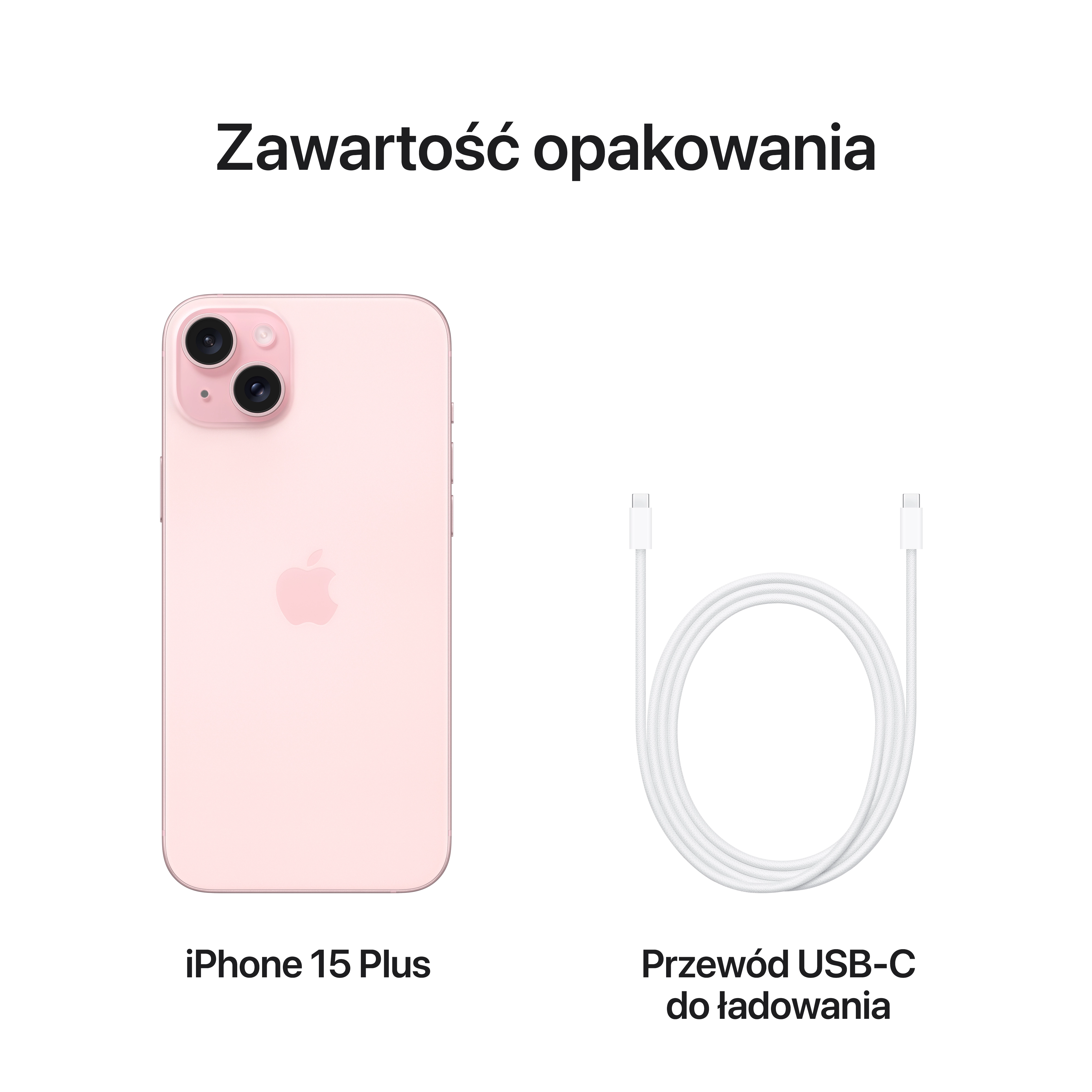 Apple iPhone 15 Plus 128GB 6,7" 48Mpix Różowy