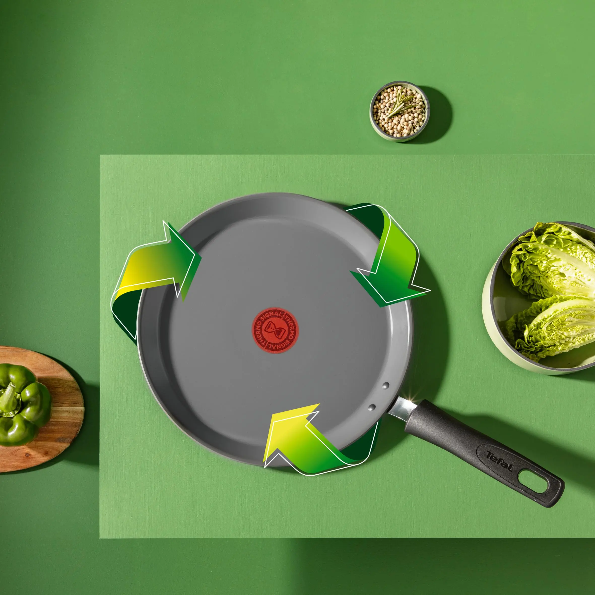 Patelnia Tefal Renew C4253813 Indukcja Ceramiczna 25cm