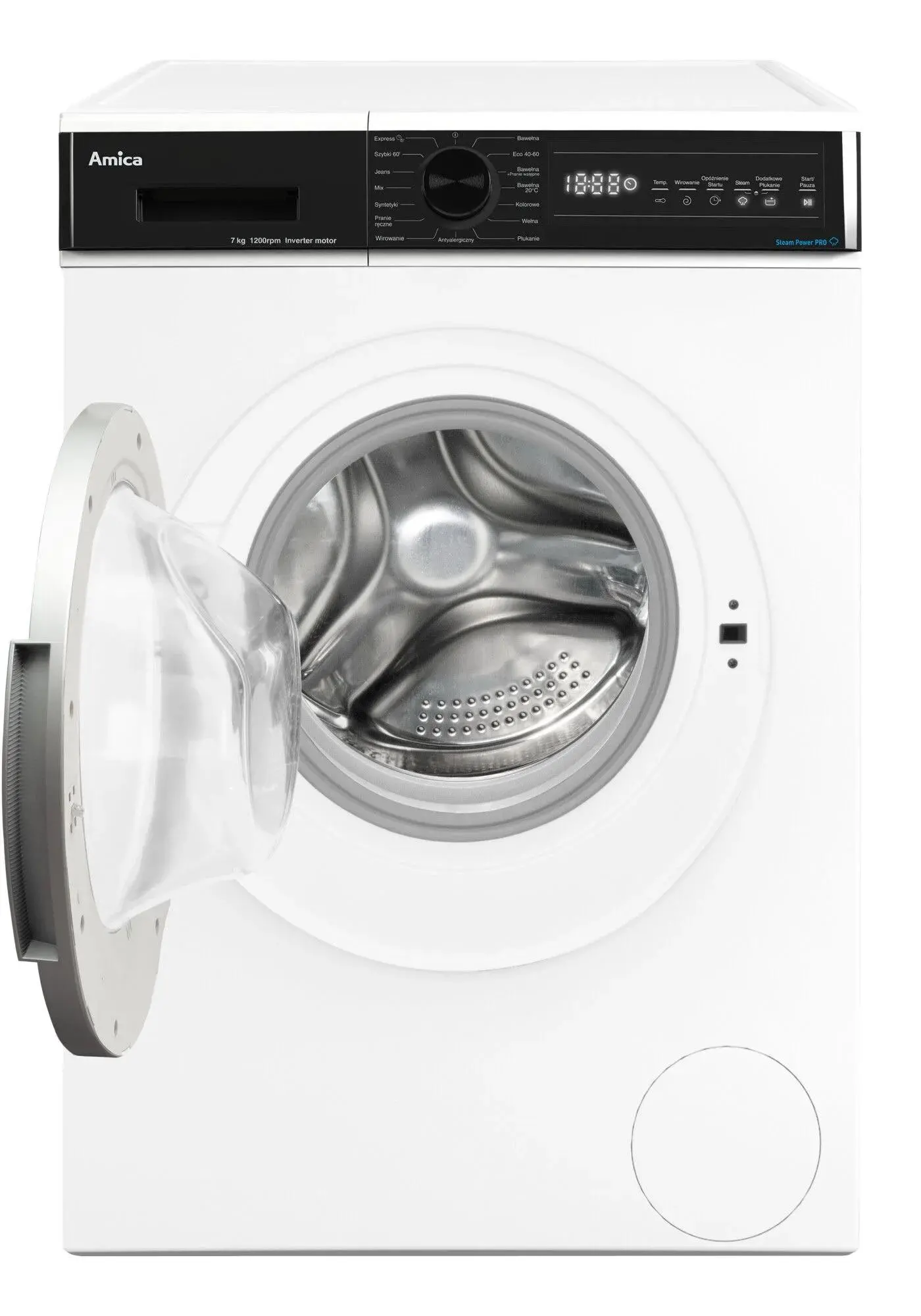 Pralka Amica WA3S712BLISEB Slim 7kg 1200obr/min