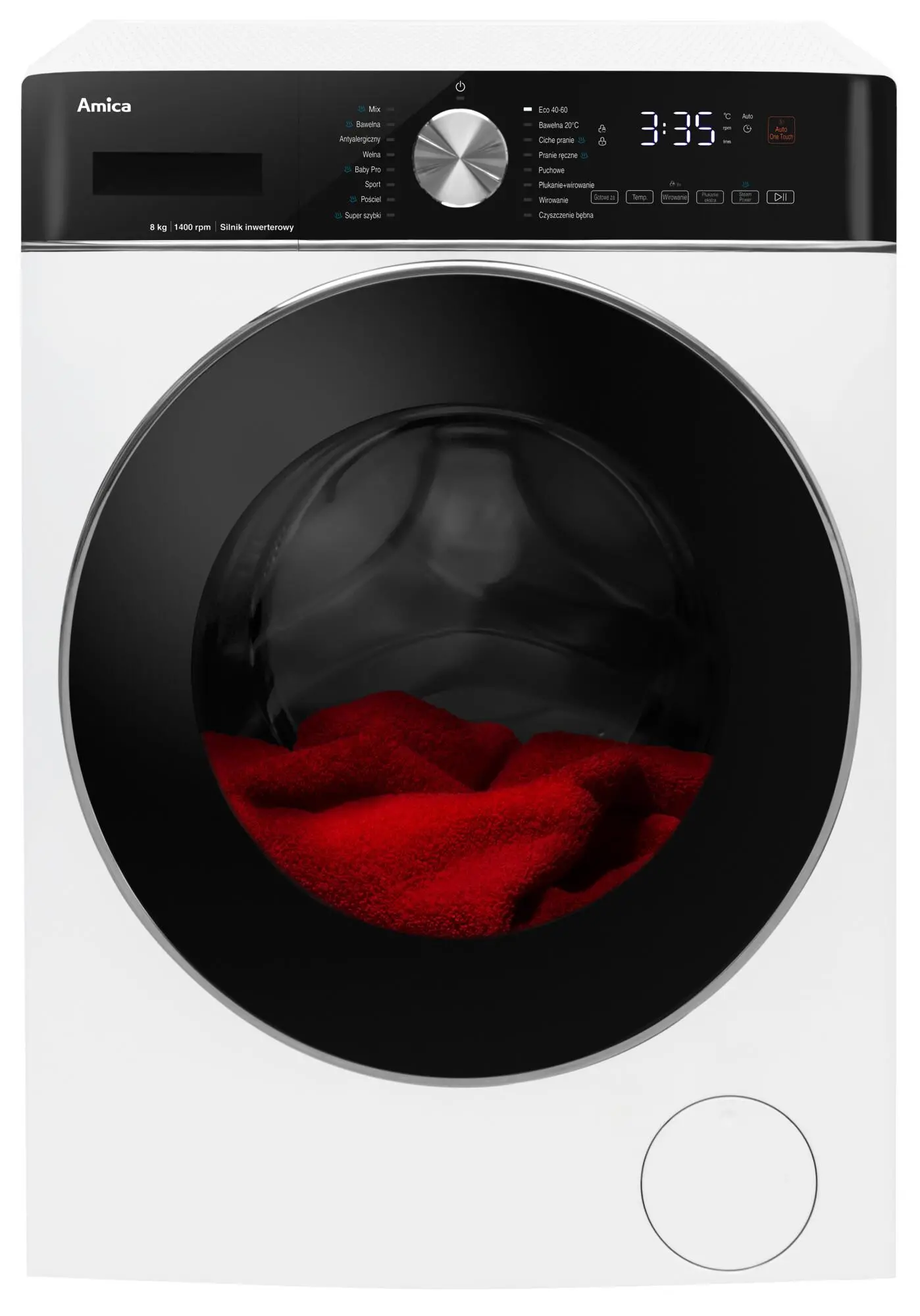Pralka Amica DAWSB814BIS 8kg 1400obr/min
