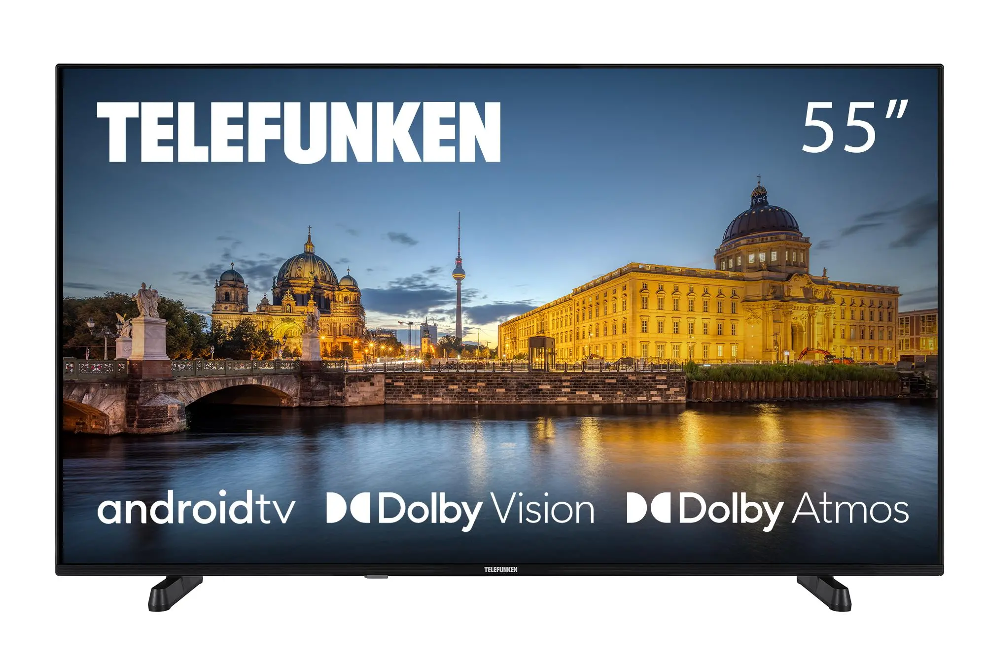 Telewizor Telefunken 55UAG8030 55" LED 4K Android TV Dolby Vision Dolby Atmos DVB-T2