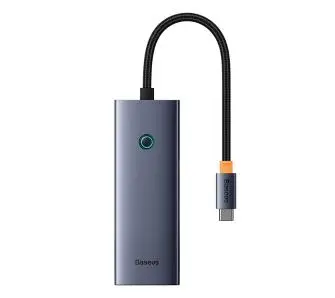 Hub USB Baseus UltraJoy 6w1 Szary