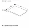 Płyta indukcyjna Bosch Serie 6 PVS775HC1E 71cm