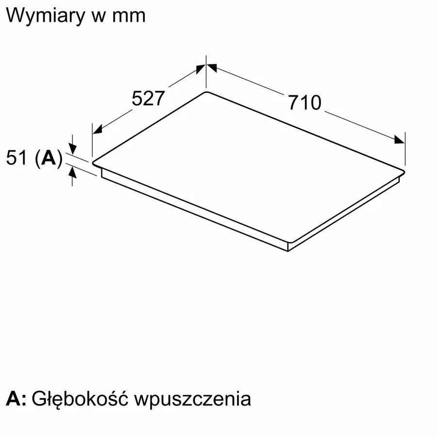 Płyta indukcyjna Bosch Serie 6 PVS775HC1E 71cm