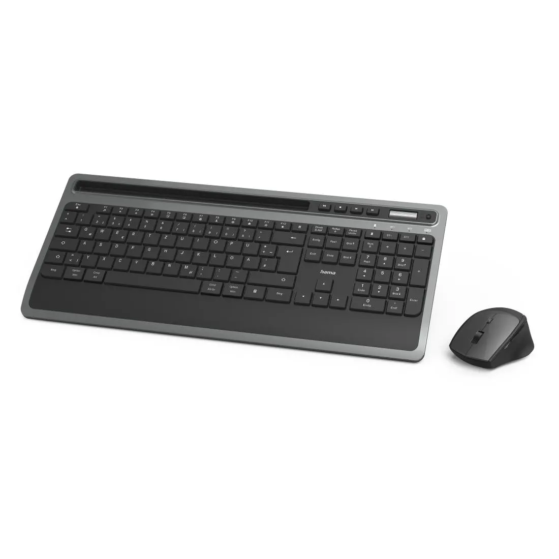 Zestaw Hama MKB KMW-600 Plus Czarno-szary