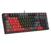 Klawiatura mechaniczna A4tech Bloody S98 Sports Red BLMS Red Czarno- czerwony