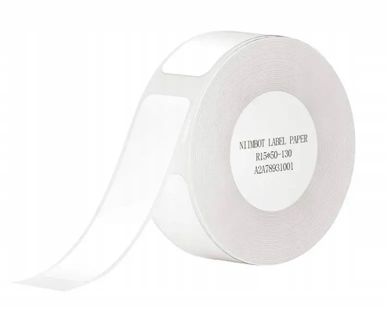 Etykiety Niimbot 1550W 15x50mm do drukarek z serii D (D11, D110) 130szt. Biały