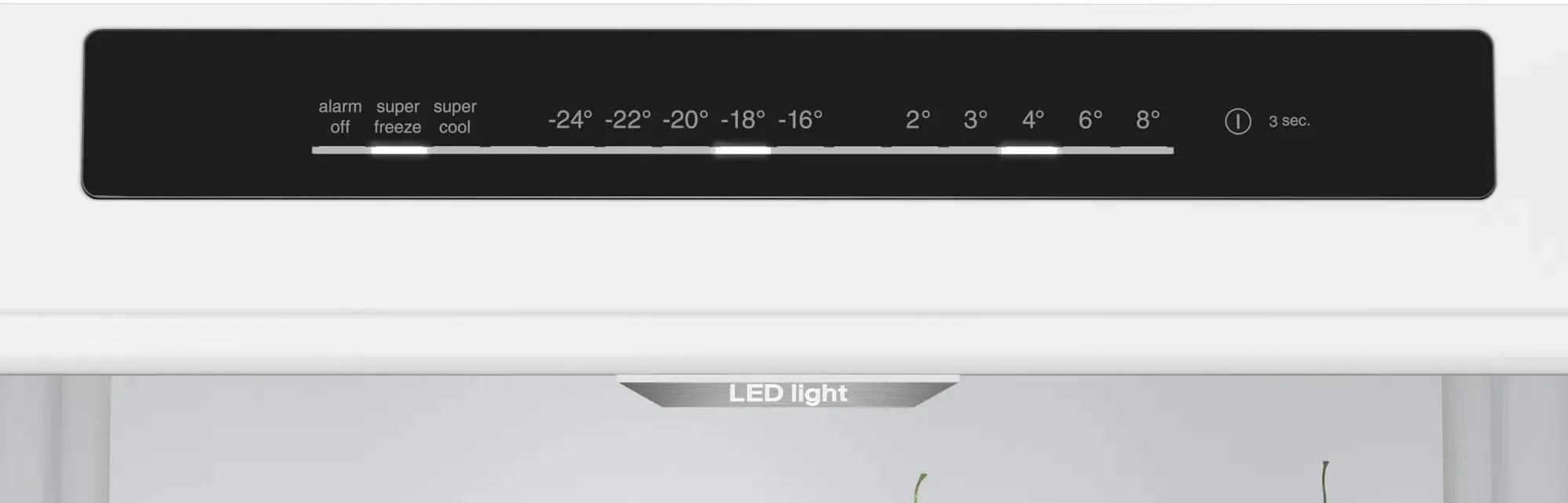Lodówka Bosch Serie 4 KGN392LAF Pełny No Frost 203cm Szuflada z kontrolą wilgotności Stalowy