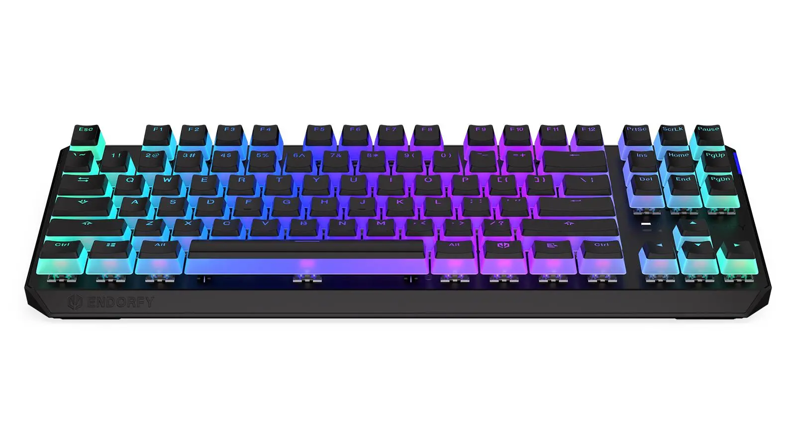 Klawiatura mechaniczna Endorfy Thock TKL Wireless Red Pudding Kailh Box Red Czarny