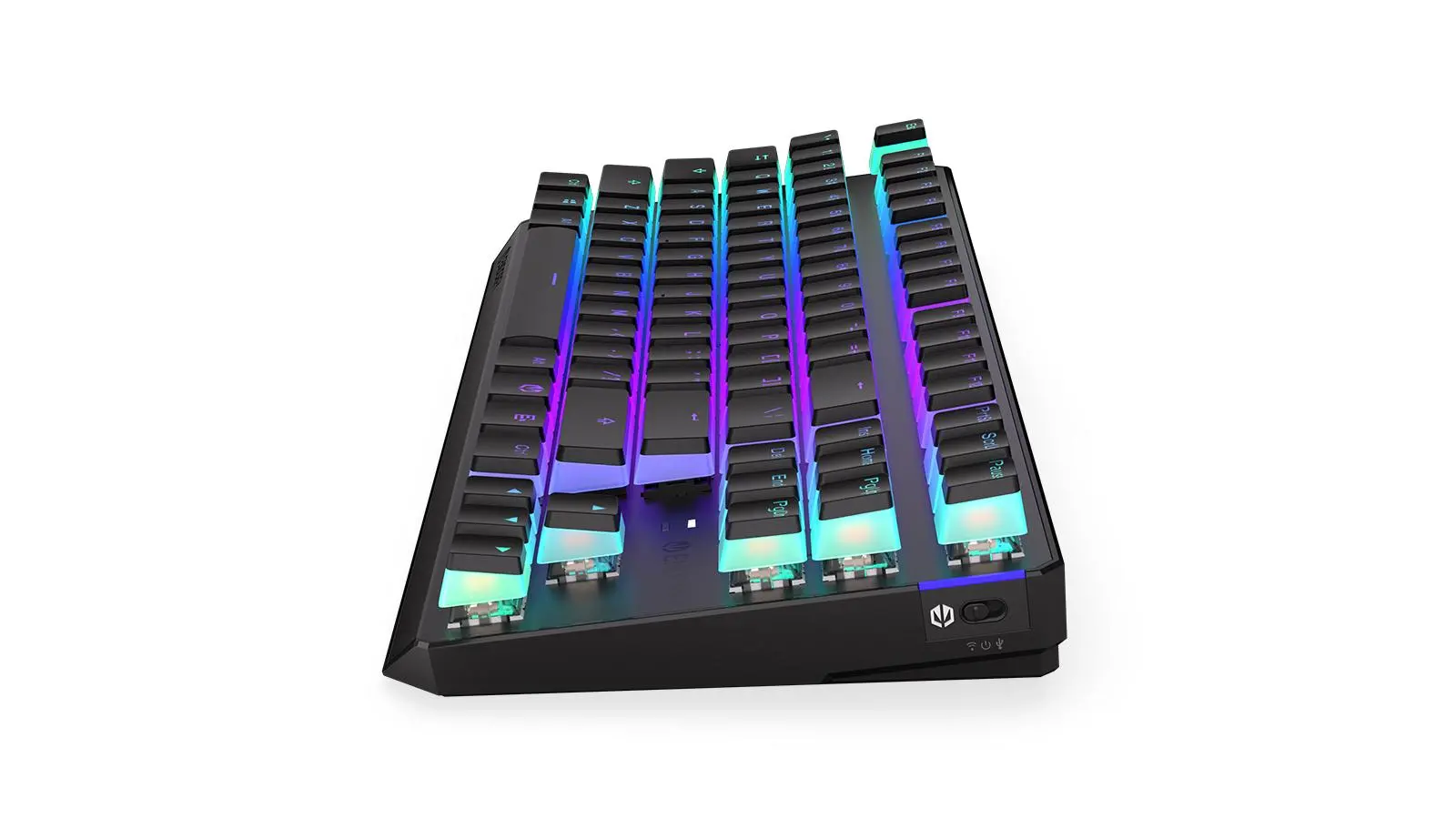 Klawiatura mechaniczna Endorfy Thock TKL Wireless Red Pudding Kailh Box Red Czarny