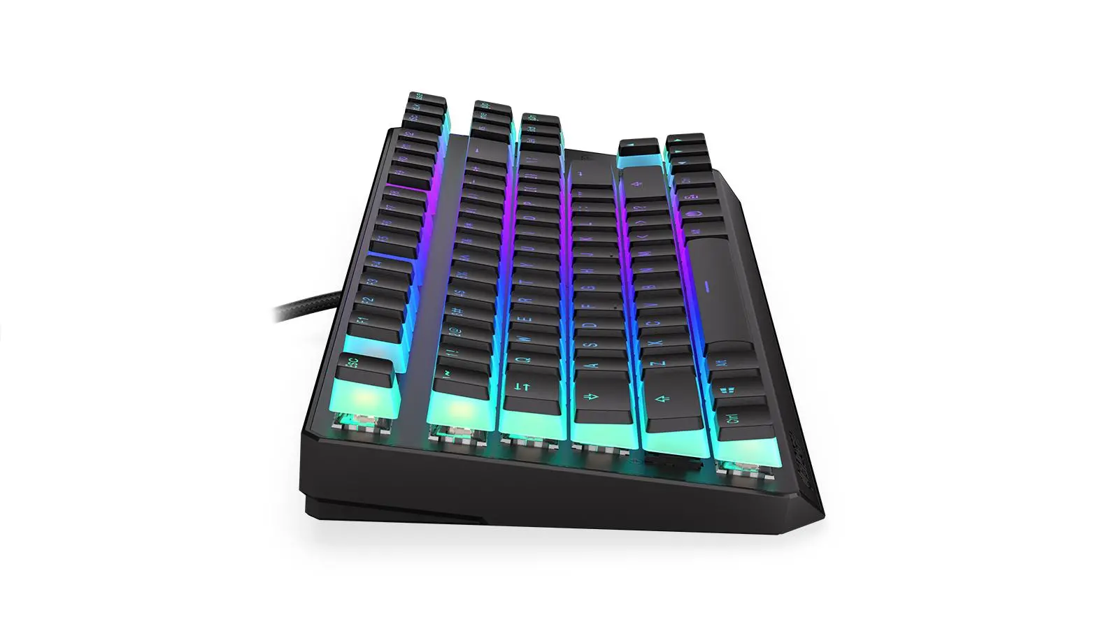Klawiatura mechaniczna Endorfy Thock TKL Wireless Red Pudding Kailh Box Red Czarny