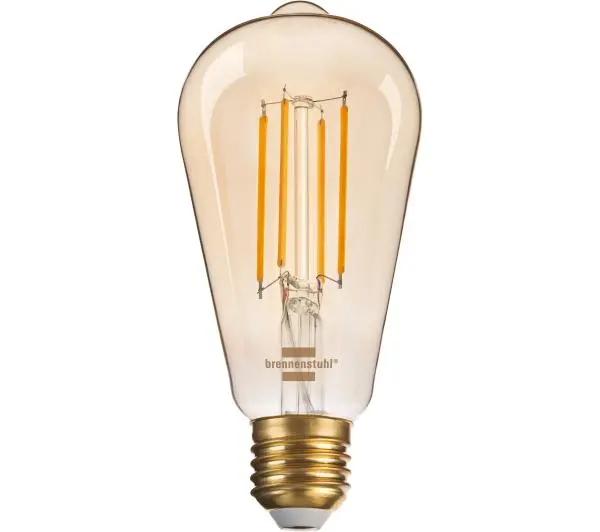 Brennenstuhl Filament LED Lampa Edison E27