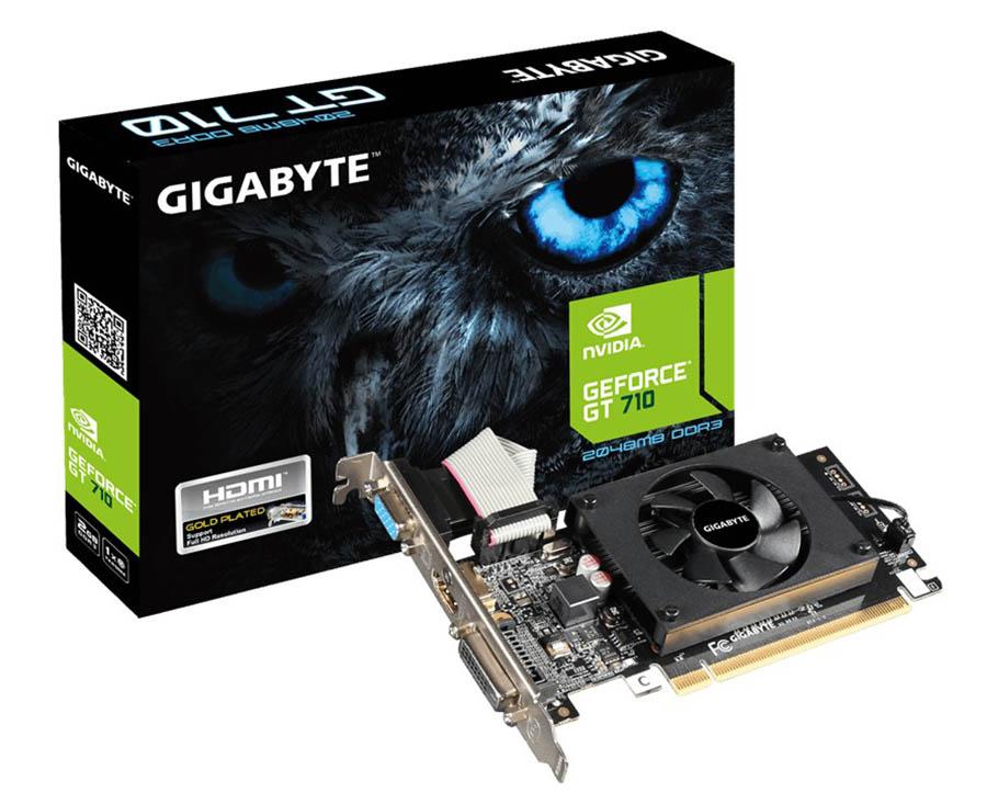 Gigabyte GeForce CUDA GT710 2GB DDR3 64bit
