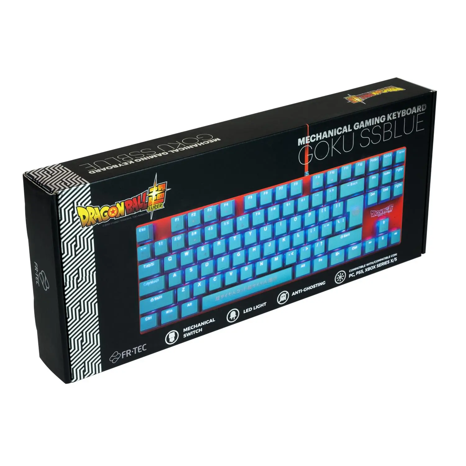Klawiatura mechaniczna FR-TEC Dragon Ball Super GOKU Niebiesko-pomarańczowy