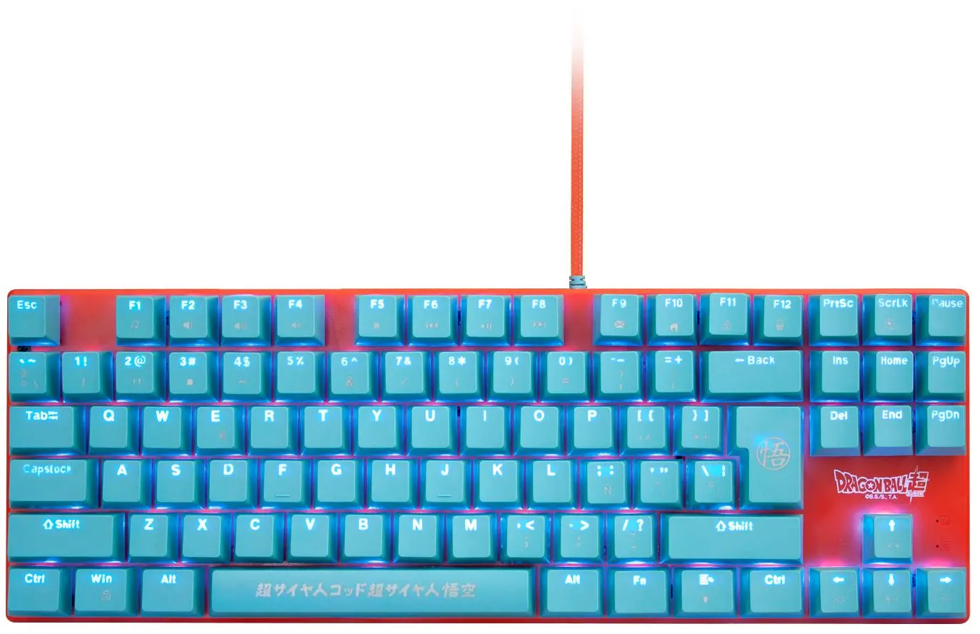 Klawiatura mechaniczna FR-TEC Dragon Ball Super GOKU Niebiesko-pomarańczowy