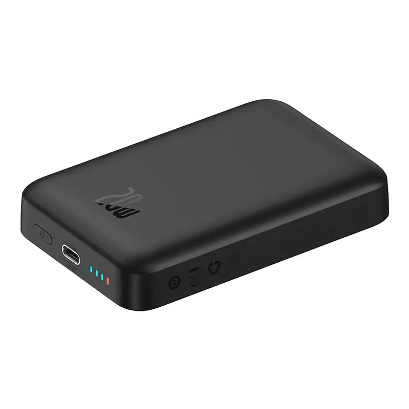 Powerbank Baseus PPCX070001 Magnetic Mini 10000mAh 20W MagSafe Overseas Edition Czarny