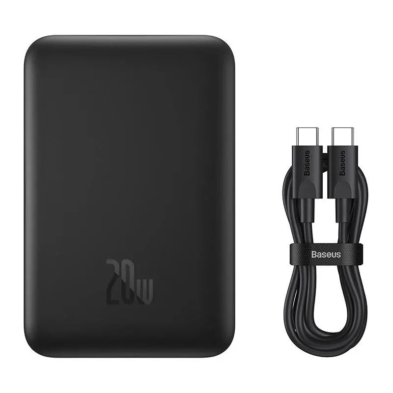 Powerbank Baseus PPCX070001 Magnetic Mini 10000mAh 20W MagSafe Overseas Edition Czarny