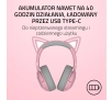 Słuchawki bezprzewodowe z mikrofonem Razer Kraken Kitty V2 BT Quartz Nauszne Różowy