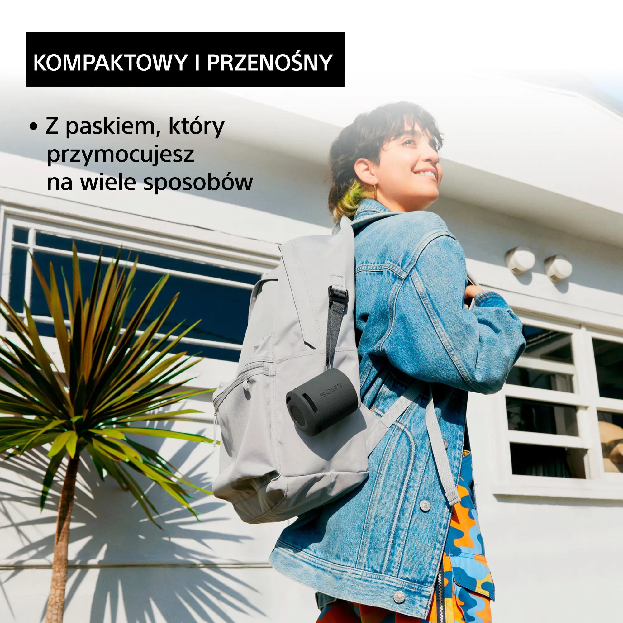 Głośnik Bluetooth Sony SRS-XB100 5W Pomarańczowy