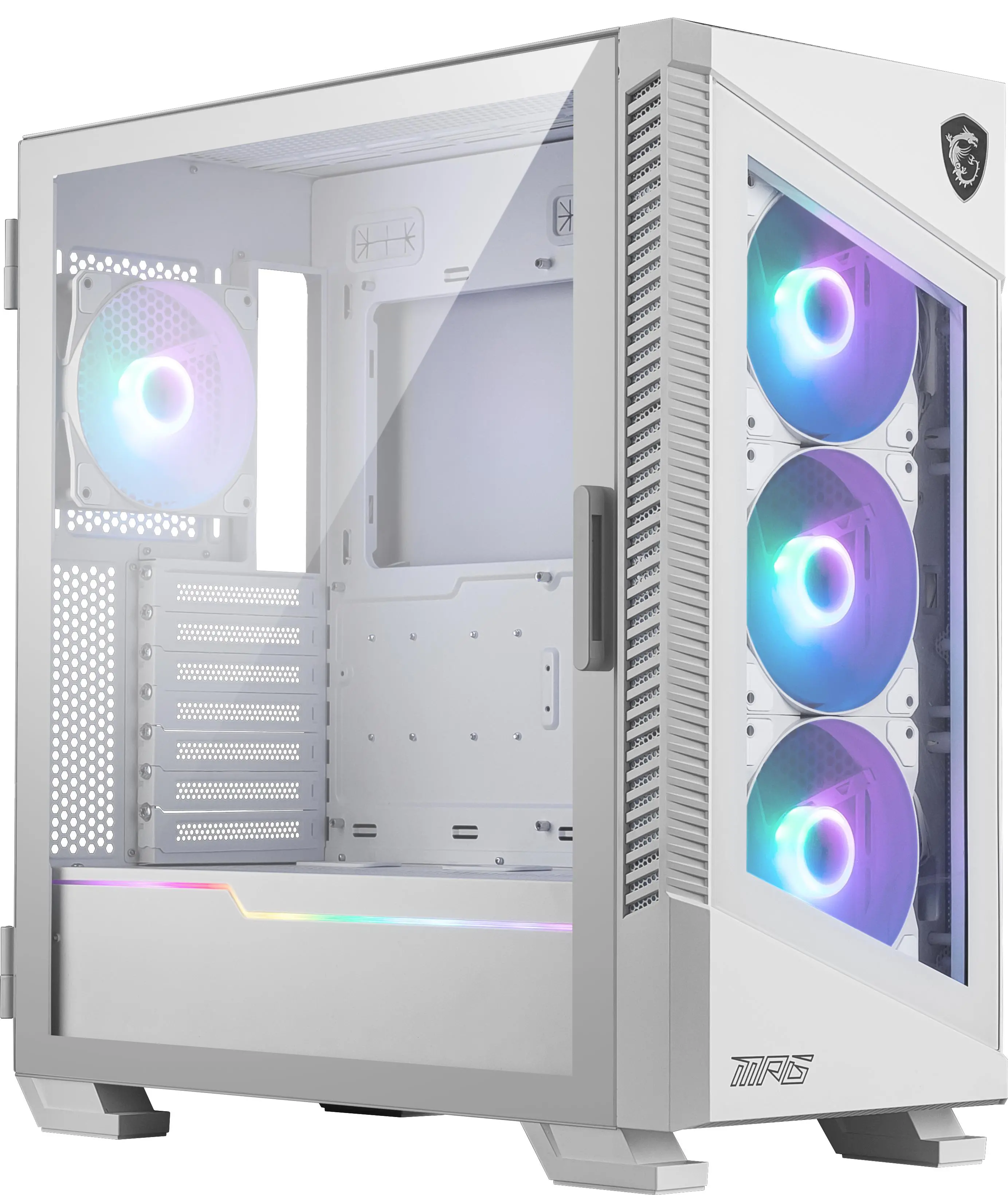 Obudowa MSI MPG Velox 100R ARGB Biały