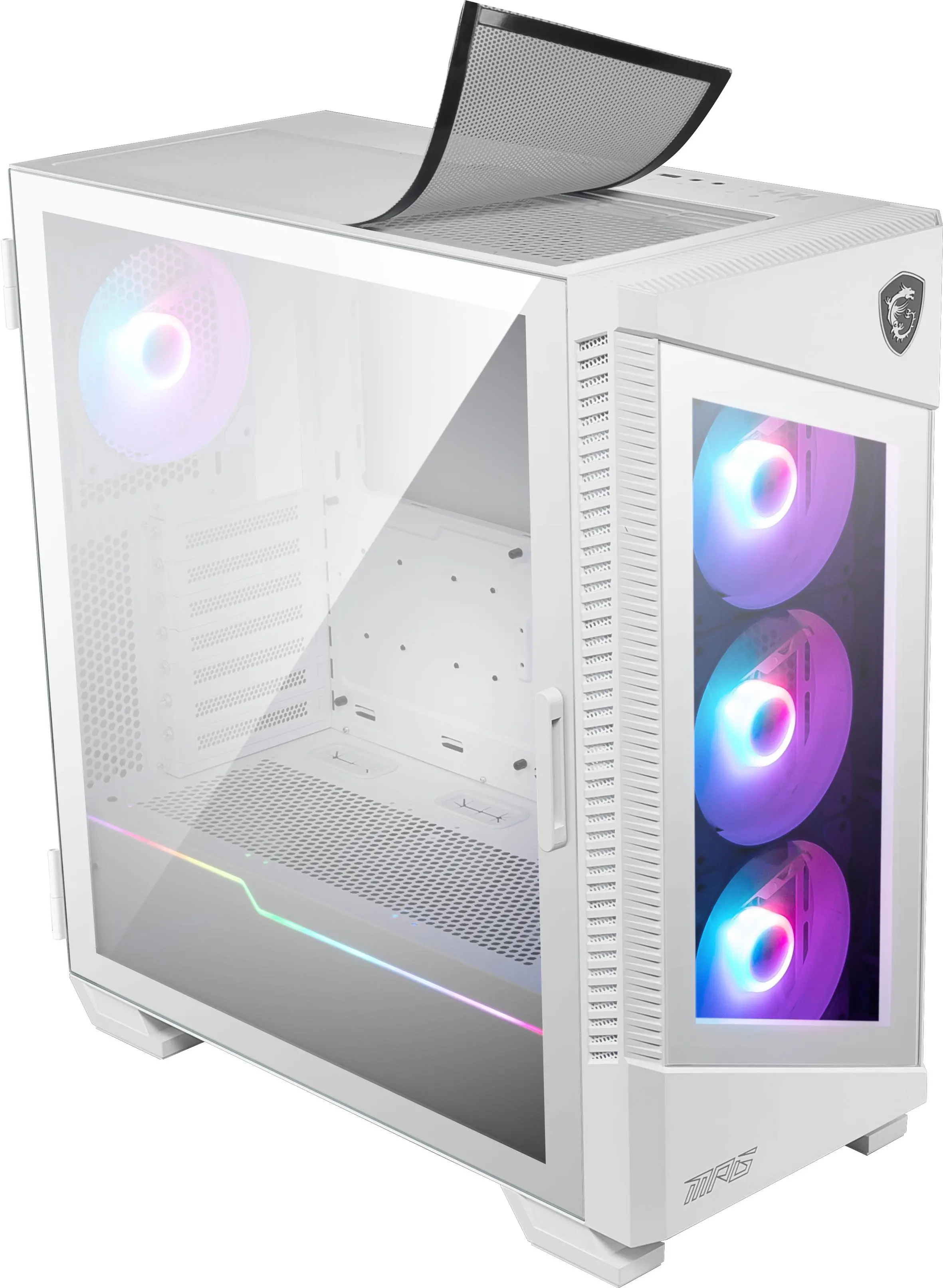 Obudowa MSI MPG Velox 100R ARGB Biały