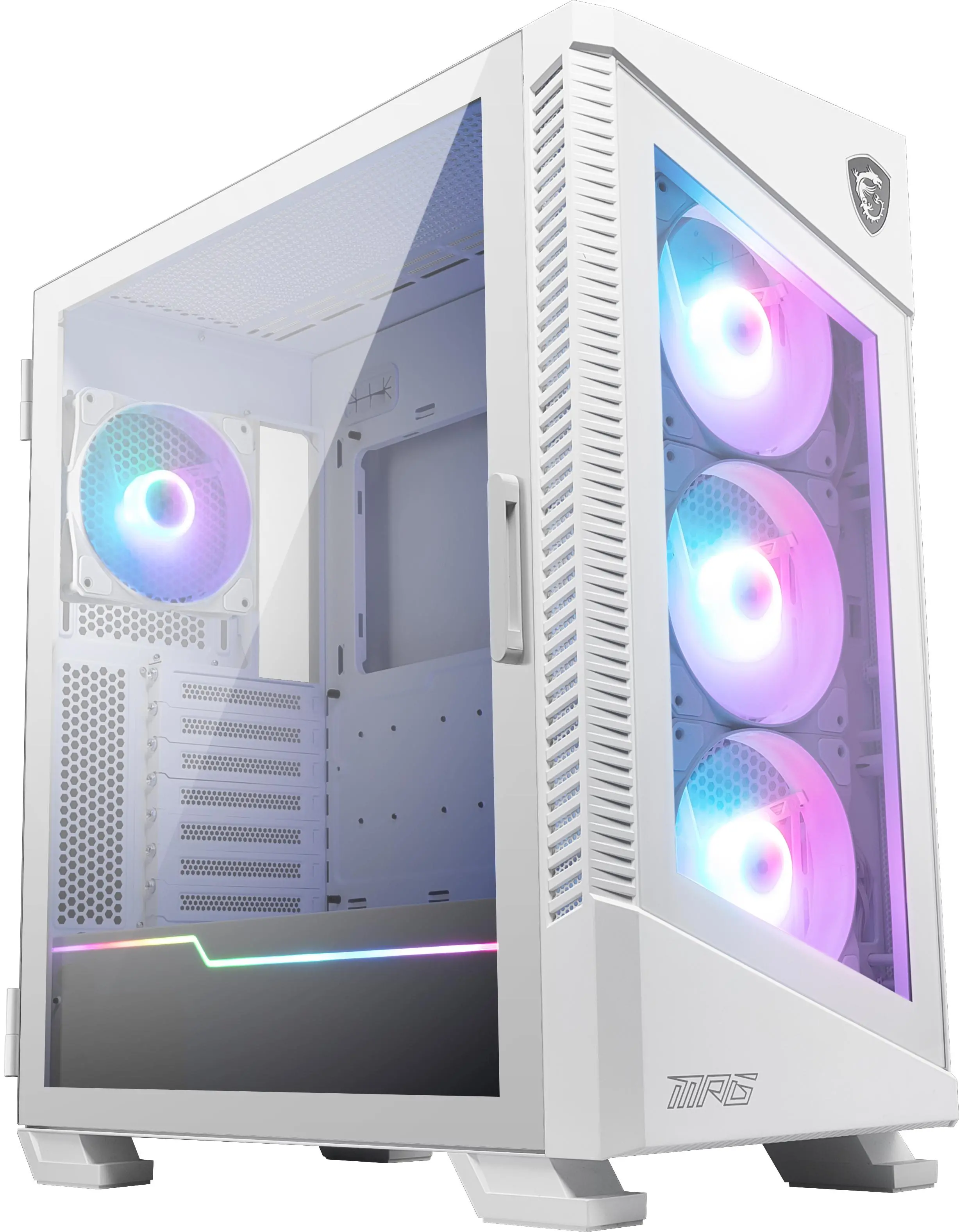 Obudowa MSI MPG Velox 100R ARGB Biały