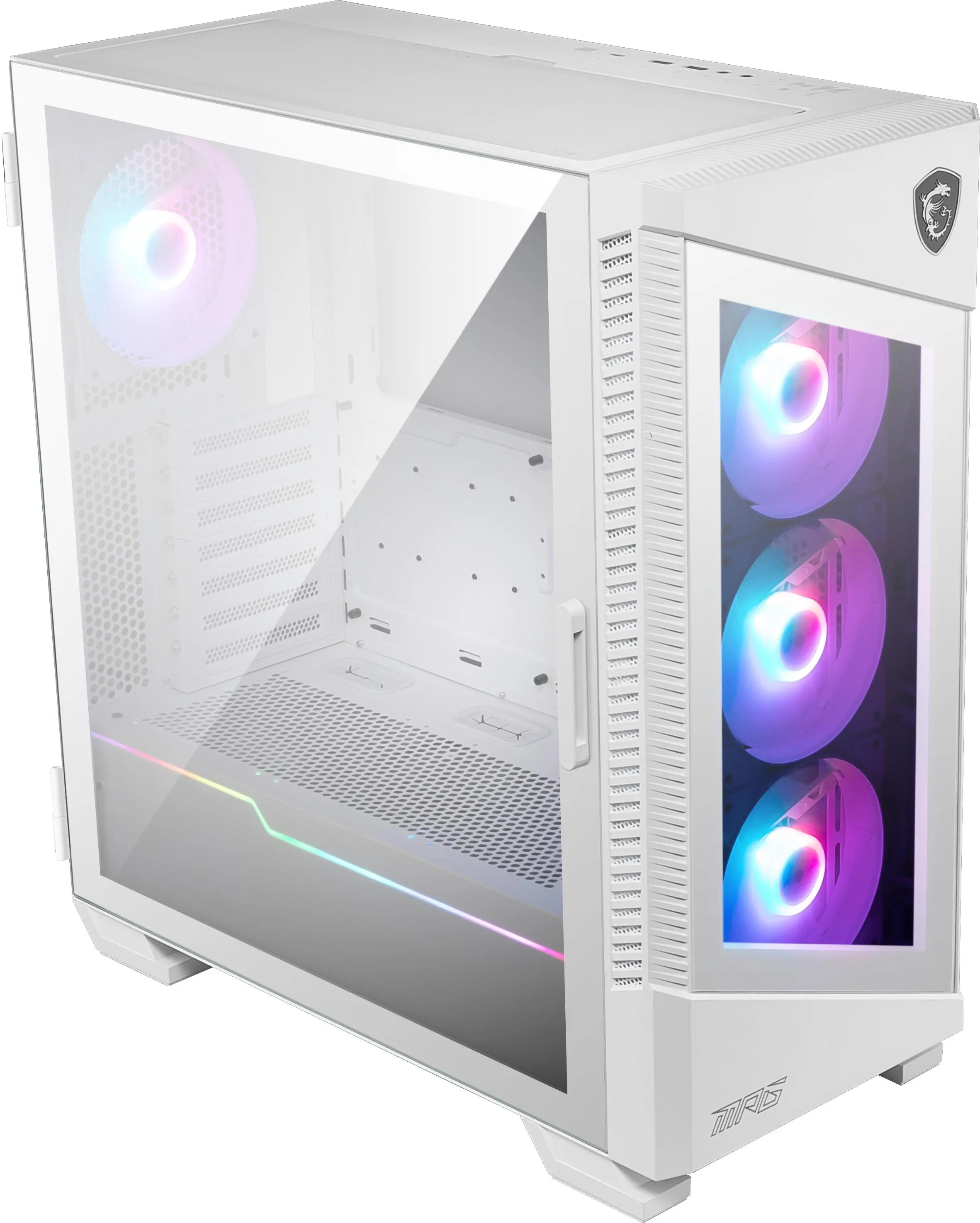 Obudowa MSI MPG Velox 100R ARGB Biały