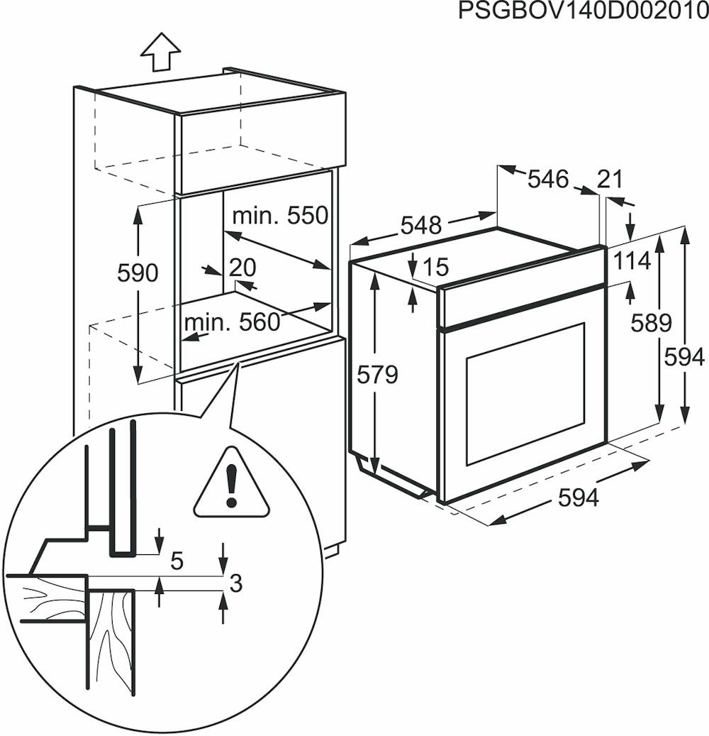 Piekarnik elektryczny parowy Electrolux EEB8587POX CombiSteam Deluxe
