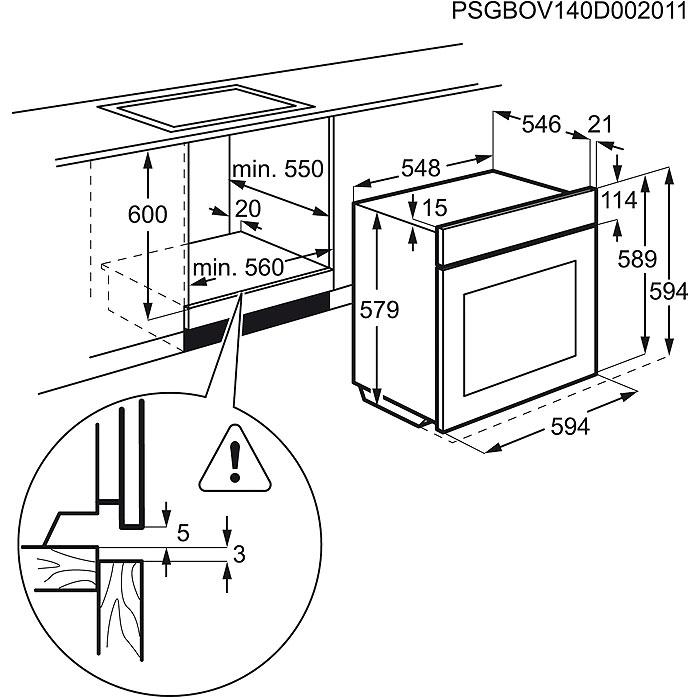 Piekarnik elektryczny parowy Electrolux EEB8587POX CombiSteam Deluxe