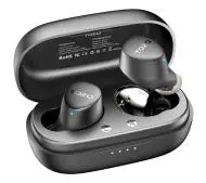 Tozo Agile Dots Dokanałowe Bluetooth 5.3 Czarny