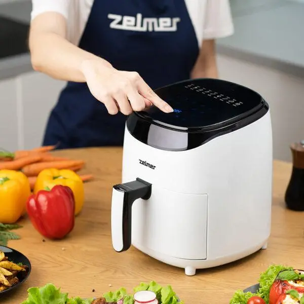 Frytkownica beztłuszczowa Zelmer ZAF3551W 1200W 3,5l