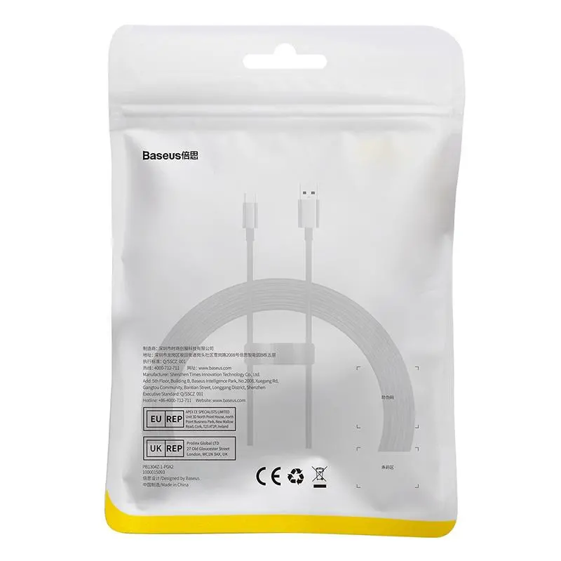 Kabel Baseus USB do USB-C Superior 100W 2m Czarny