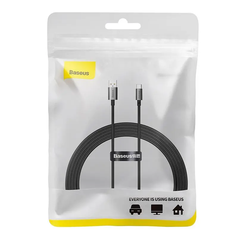 Kabel Baseus USB do USB-C Superior 100W 2m Czarny