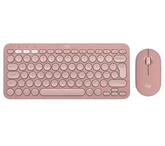Zestaw Logitech Pebble 2 Combo Różowy