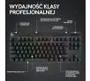 Klawiatura mechaniczna Logitech G Pro X TKL Lightspeed Tactile GX Brown Czarny