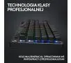 Klawiatura mechaniczna Logitech G Pro X TKL Lightspeed Tactile GX Brown Czarny