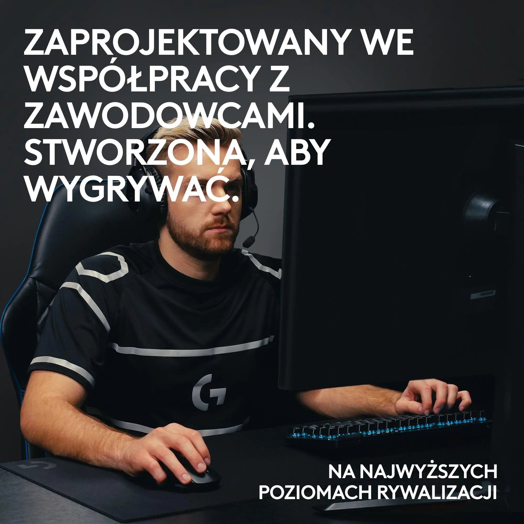 Klawiatura mechaniczna Logitech G Pro X TKL Lightspeed Tactile GX Brown Czarny