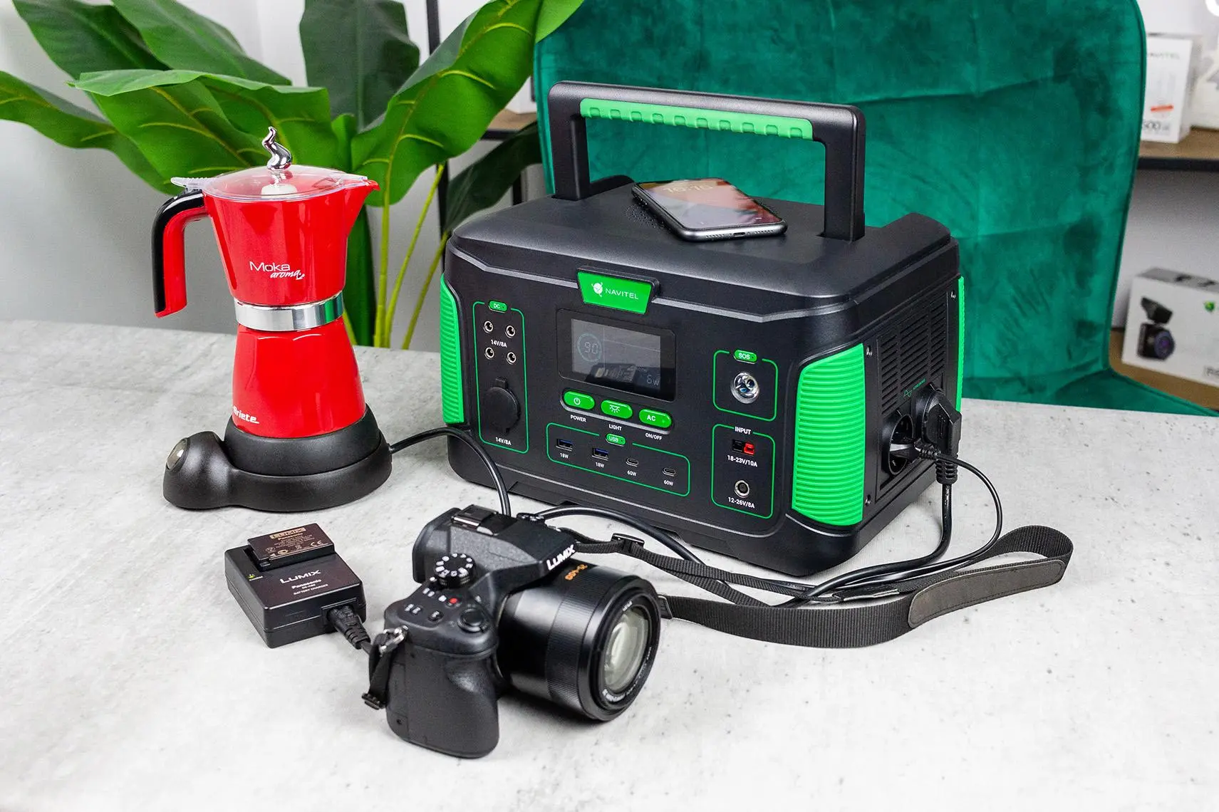 Stacja zasilania Navitel NS1000 808Wh