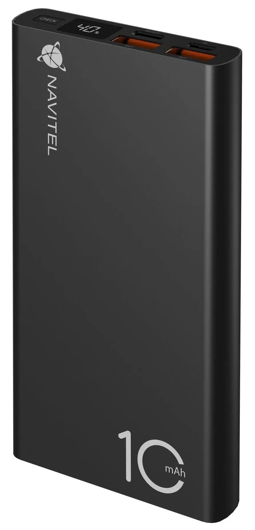 Navitel PWR10 AL Black 10000mAh 22,5W Czarny