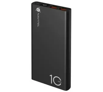 Powerbank Navitel PWR10 AL Black 10000mAh 22,5W Czarny