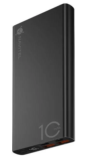 Powerbank Navitel PWR10 AL Black 10000mAh 22,5W Czarny